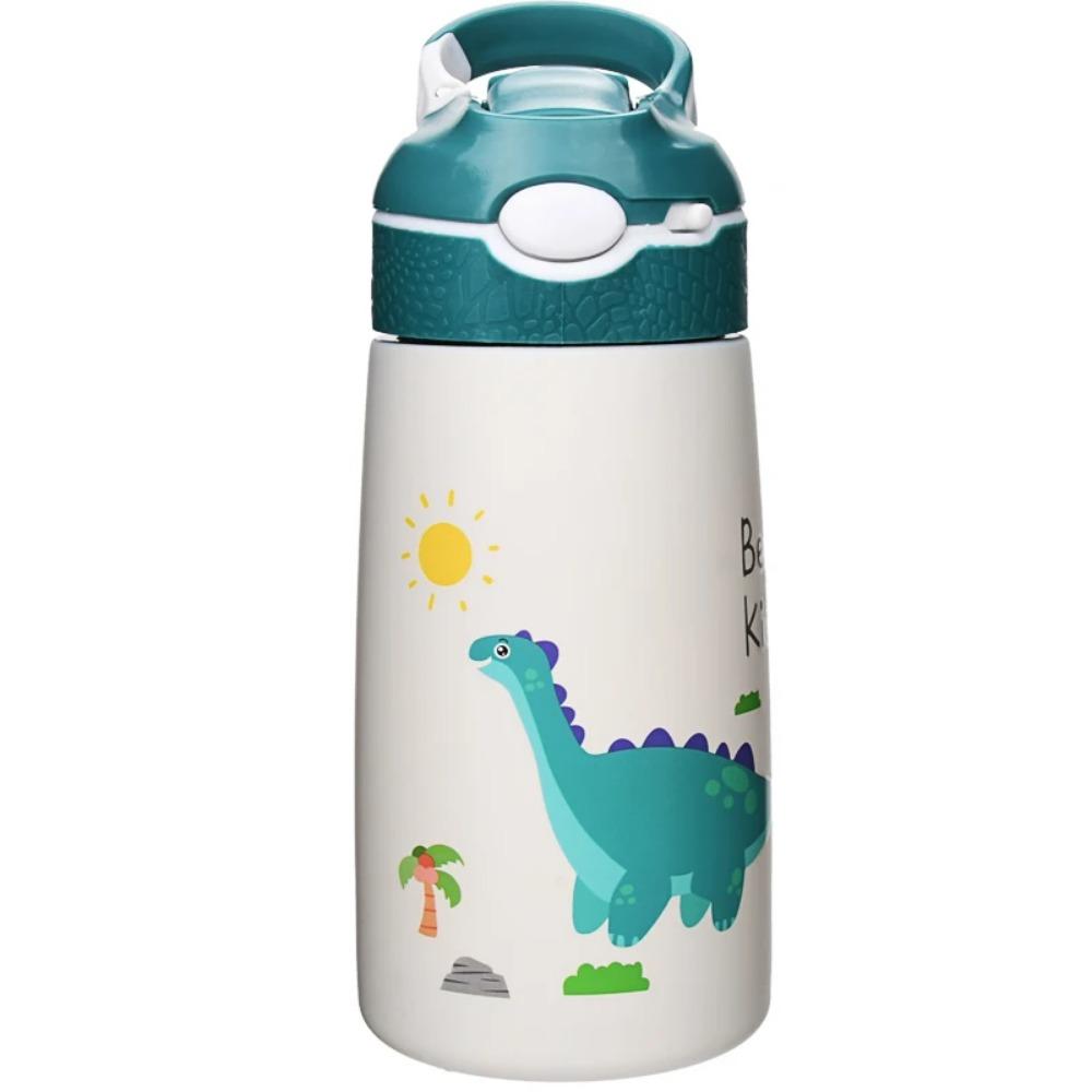 400ML Children Thermos Water Bottle Kids Thermos Mug Baby Duck Billed Straw 316 Stainless Steel Vacuum Flasks Tumbler Thermo Cup