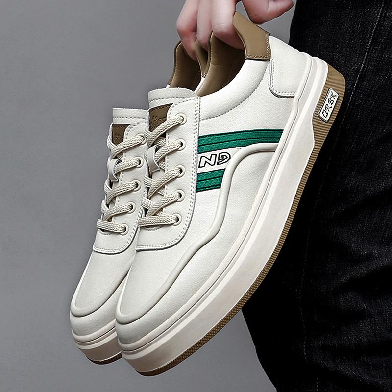 Genuine Leather Men's Shoes Luxury Brand Designer Casual Shoes New Comfort Sneakers Tennis Masculino Business Shoes for Men 2024