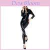 Leather Cat Girl Role Play Suit For Adults With Spandex Fabric Halloween