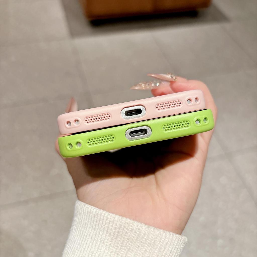 Magnetic iPhone 17 Pro Max Case with Large Window, Fits Apple 16, Ultra-thin PC Heat Dissipation Mesh, Full Coverage for iPhone 15.