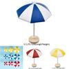 Adorable Mini Sun Umbrella Micro Landscape Ornament For Charming Dollhouse Decor