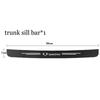 Autocollant Seuil de Porte Voiture Fibre de Carbone Seuil Latéral Anti-Rayures Imperméable Pour SsangYong Kyron Stavic Rexton Sports accessoires
