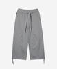 NODE LABS Dev:10 Belted Sweatpants_Melange Gray