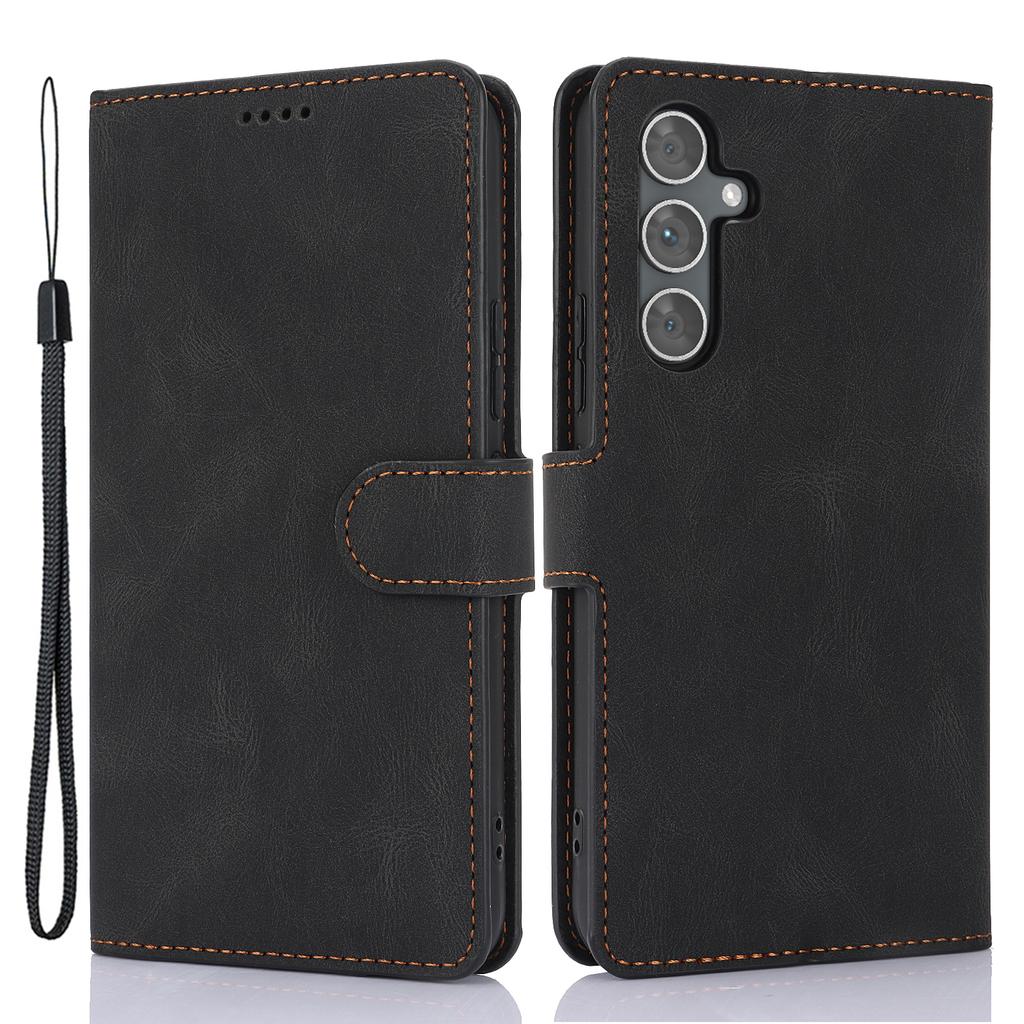 For Samsung Galaxy A55 5G Phone Case Wallet Leather Stand Cover