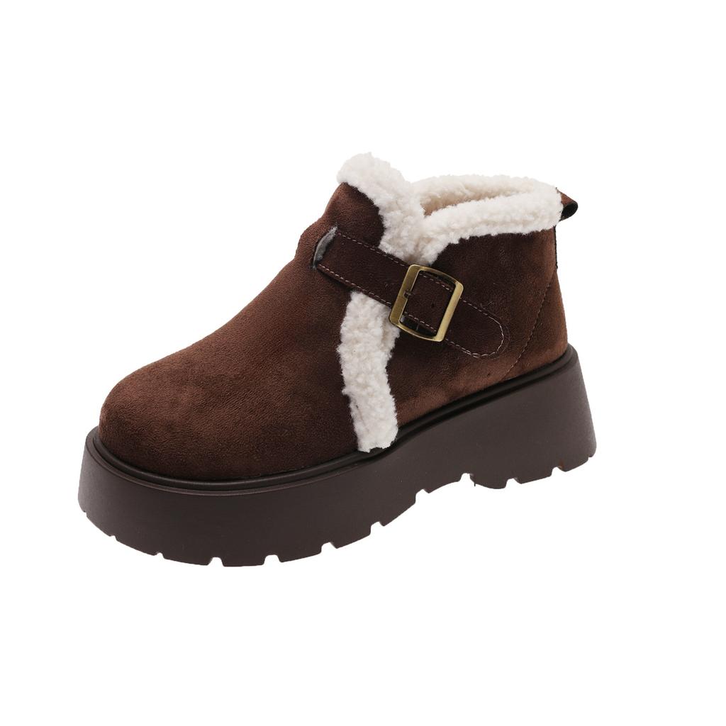 Women's thick-soled winter lightweight warm cold padded snow boots non-slip wear-resistant casual sneakers cotton boots