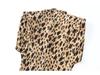 European and American Style Leopard Print Sleeveless Slim Fit Dress - Spring/Summer Collection