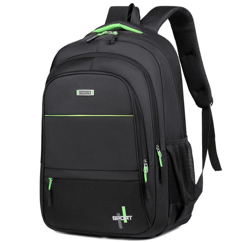 Studentryggsäck av hög kvalitet, resväska med stor kapacitet, moderiktig väska i Oxfordtyg, trendig datorväska, tvättbar ryggsäck