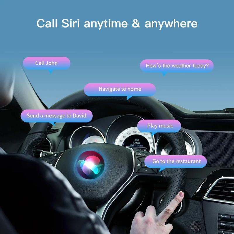 Wireless Carplay Decoder For Mercedes Benz A B C E CLA GLA GLK ML Sprinter NTG4.5 Becker Module Android Car Navigation