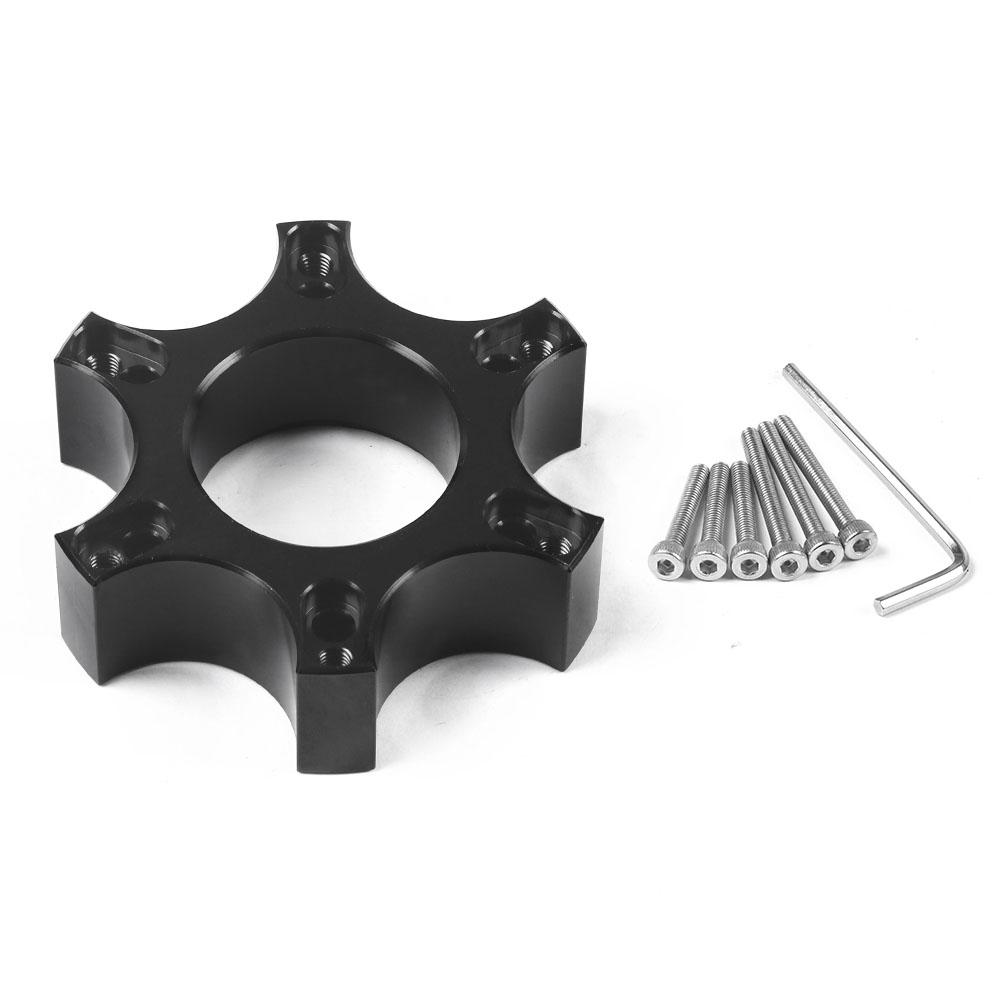 

Переходная пластина рулевого колеса 70 мм для Thrustmaster T300RS Ferrari 599 P310/R383 14 дюймов, аксессуары для рулевого колеса чёрный