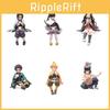 Demon Slayer Kimetsu No Yaiba PVC Figuren Set Mit Sitzenden Posen Modellen Zum Sammeln Und Ausstellen