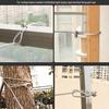 3mm Plastic-Coated 304 Stainless Steel Retractable Clothesline & Curtain Rope