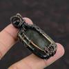 Tree Of Life Labradorite Pendant Copper Wire Wrapped Pendant Gemstone Jewelry Handmade Wrapped Pendant Copper Designer Jewelry Gift For Her