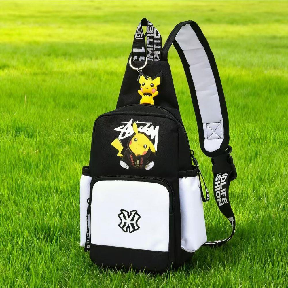 Светящаяся модная детская сумка через плечо на грудь с милым кошельком для монет