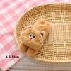 Cartoon Plush Cat Brooch - Funny Expression Kitten Accessories for Bags, Shoes & Hats