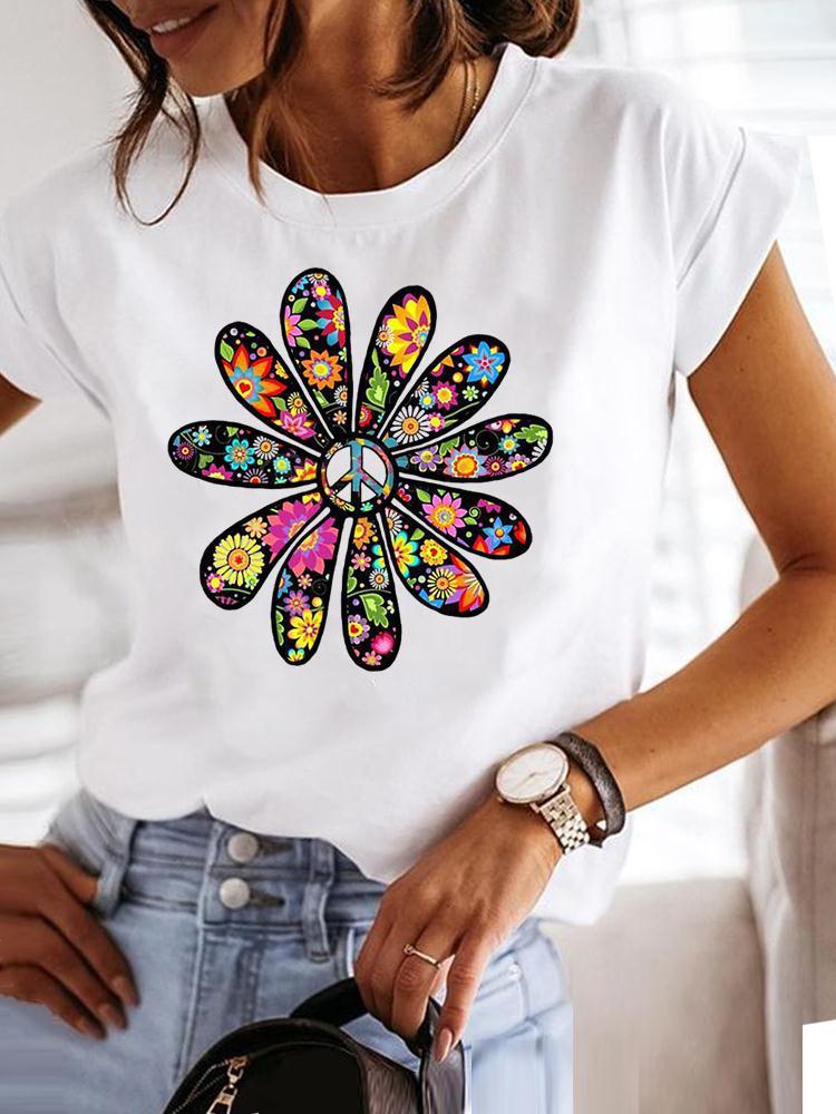 Clothes Fashion Love Plant Cute Lovely Style Short Sleeve Pr