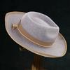 Old-fashioned Top Hat Western Short-Brimmed Hat for Women Man Casual Wear Western Fedoras Man Women Unisex Wear