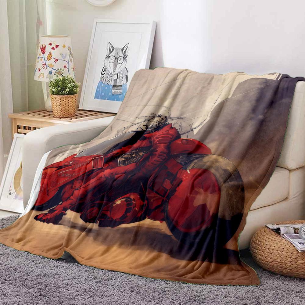 Akira Flannel Blanket, High Quality Comfortable for All Seasons, Home Decor, Warmth and Comfort