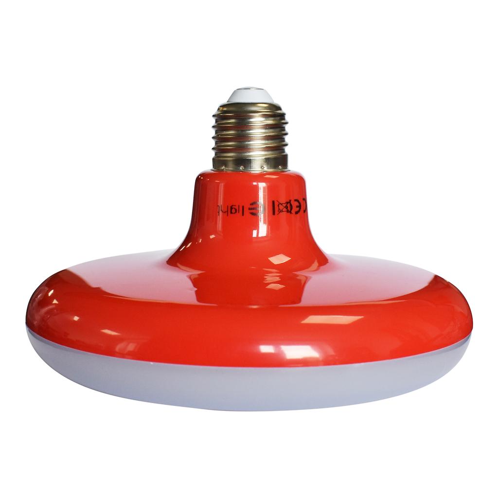 Ufo Bulb 15W Led Red + Braided Cable