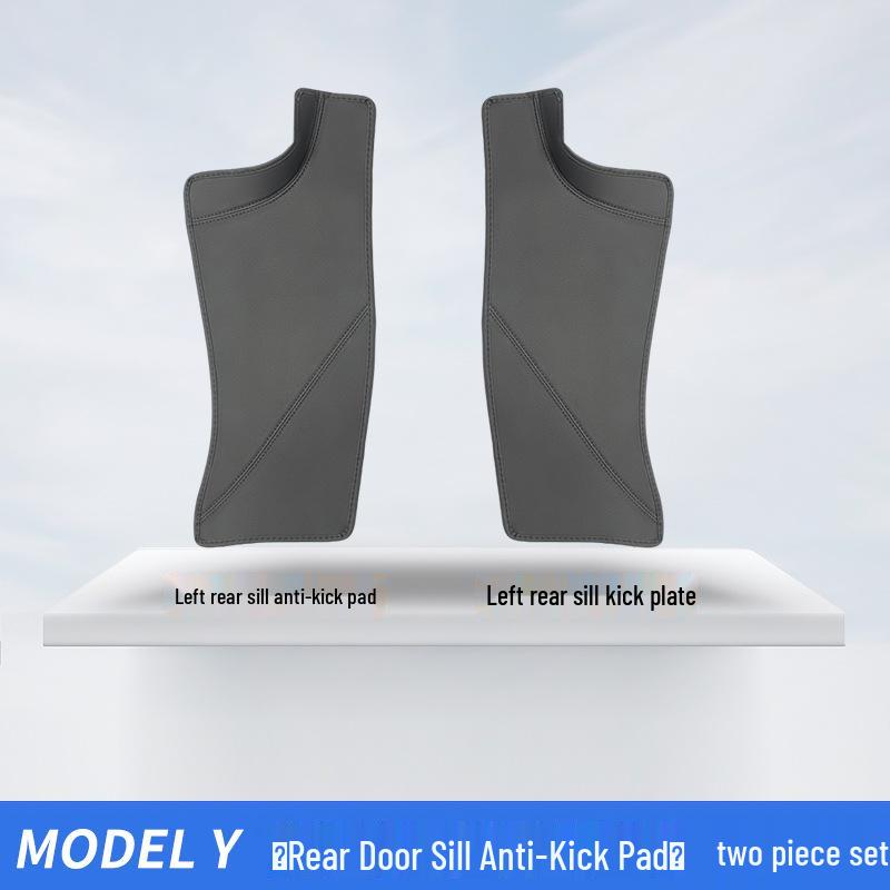 Telsa Model 3/Y 2022 Center Console Side & Rear Door Sill Kick Pads Interior Mod