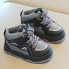 Children's Sports Shoes 2025 Spring and Autumn New Boys' Casual Board Shoes High-top Girls' Bread Shoes Soft-soled Baby Shoes List
