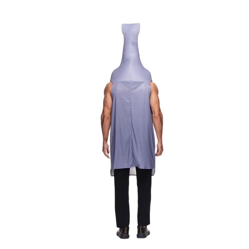 Kostým tuniky pre pár Fľaša vodky a limetka Zábavné halloweenske kostýmy pre dospelých Kostýmy na potravinovú párty