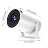 Full 1080P Wireless Projector Featuring 240 Degree Rotatable Lens and Auto Keystones Correction for Home Entertainment US 110V Compatibility