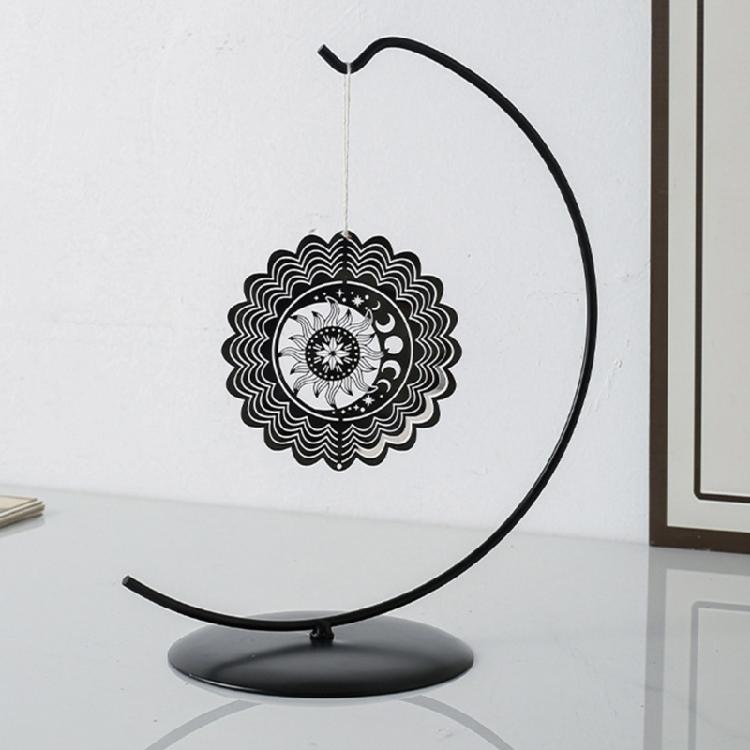 3pcs Stylish Half Circle Metal Rack For Displaying Spheres And Other Small Decorative Objects