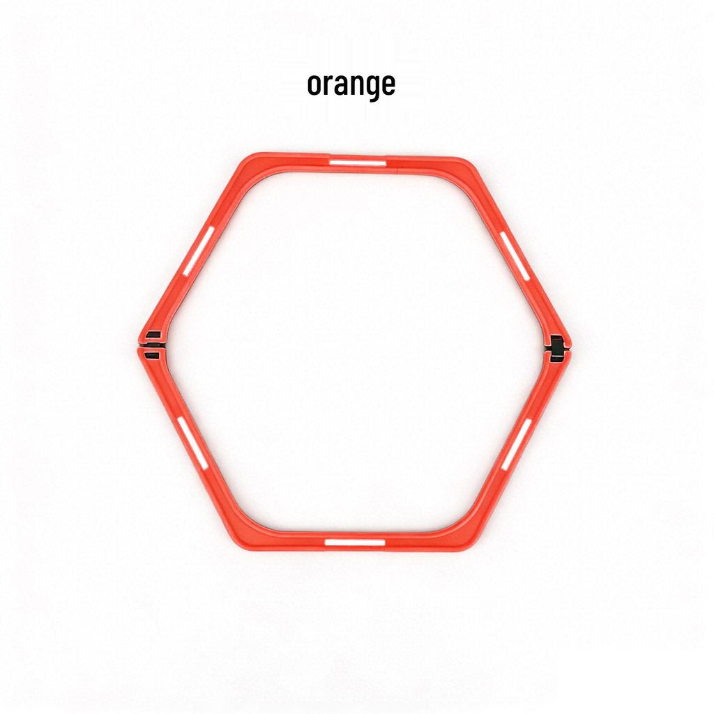 Dual-Use Detachable Agility Ring & Hurdle Stand for Football Training
