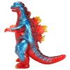 Character Content Production CCP Series Godzilla Retro Red Clear Approximately 120mm PVC Figure (CCP) Medium-Size [14th Edition] (1974) Ver.