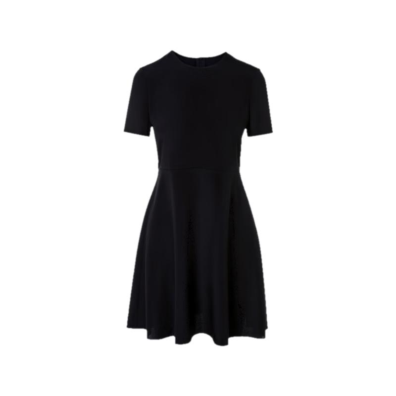 LANCY Women s Mulberry Silk French Style Midi Dress M