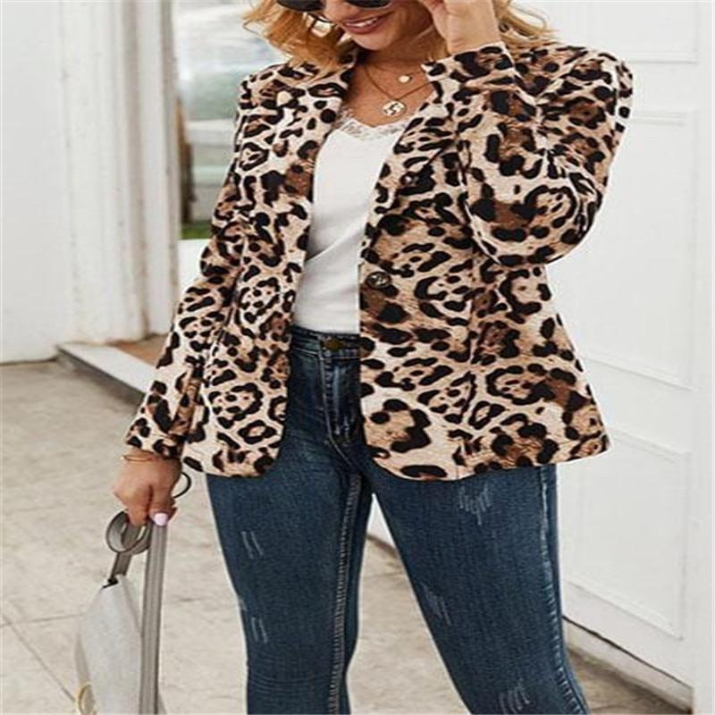 Vintage Letter Nepravidelný potisk Blazer Dámská bunda High Street Fashion Plus Size Elegantní Lady Coat Americký stylový