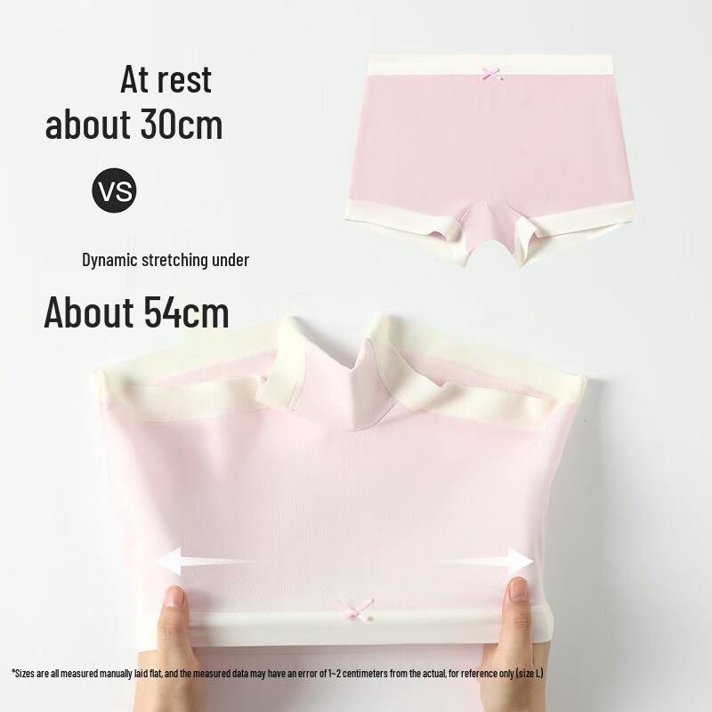 Fenteng Women's 80S Cotton Antibacterial Boxer Briefs 3-Pack