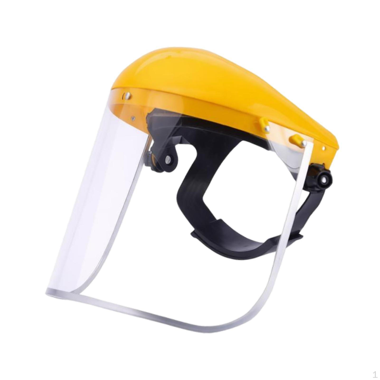 Face Shield Protection for Industrial Adults Garden Trimming жёлтый