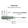 41-in-1 Multi-functional Screwdriver Set: Torx, Triangle, Hex, Y-Type, Phillips S2 Alloy