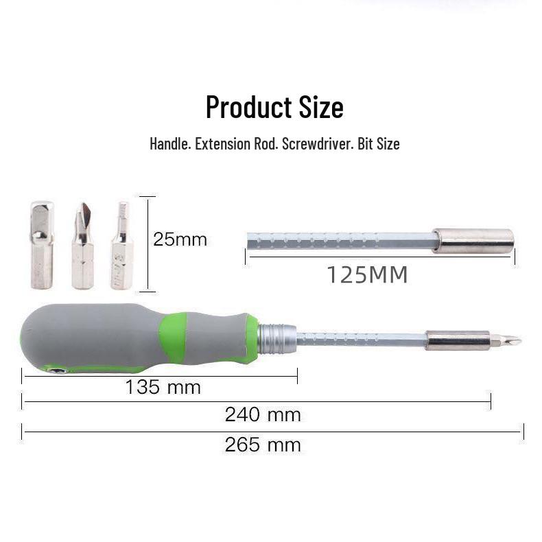 41-in-1 Multi-functional Screwdriver Set: Torx, Triangle, Hex, Y-Type, Phillips S2 Alloy