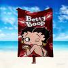1pc Comfortable Home Print Throw Blanket, Betty Boop Blanket For Bed and Sofa Use, Special Present For Family