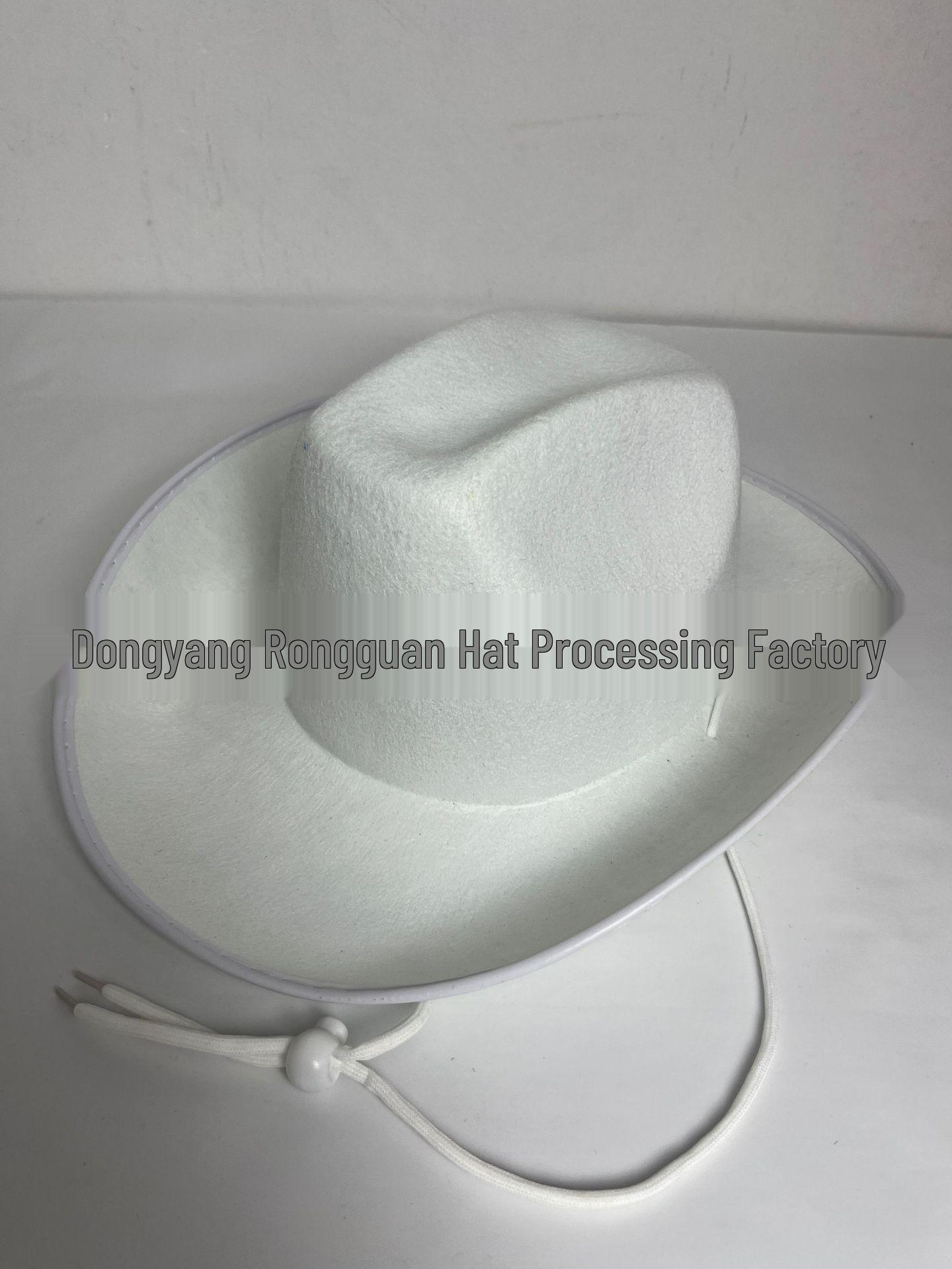 Pink, White, and Black/Brown Trim Denim Hats белый