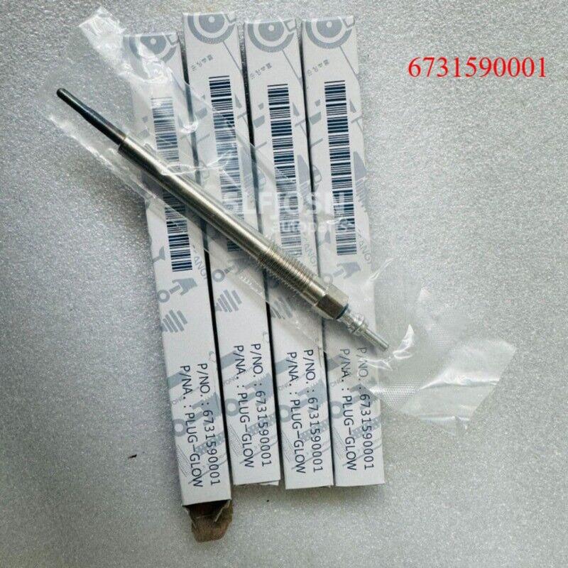 

4Pcs Glow Plugs 6731590001 For KORANDO TIVOLI +D16DF 4 pcs