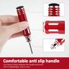 Prime Model Scriber Kit Resin Carved Scribe Line Tool with 7 Sizes Blades 0.1/0.2/0.4/0.6/0.8/1.0/2.0mm Lightweight Hobby