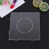 4Pcs 5mm Beads Fuse Beads Pegboards DIY Melting Beads Boards Perler Beads Boards  Educational Toys