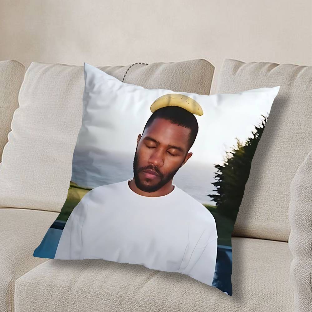 

S-Singer F-Frank Ocean классная Наволочка Квадратная Двусторонняя Печать Короткий Плюш Чехол для Подушки Дивана Спальня Прикроватная Подушка 30cmx30cm