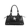 Discarded Star 2026 Y2K Punk Spicy Girl Motorcycle Underarm Shoulder Handbag