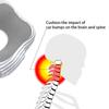Memory Foam Car Neck Pillow U-Shaped Soft Neck Support Travel Cushion Cervical Rest Pad Automobile Interior Accessory