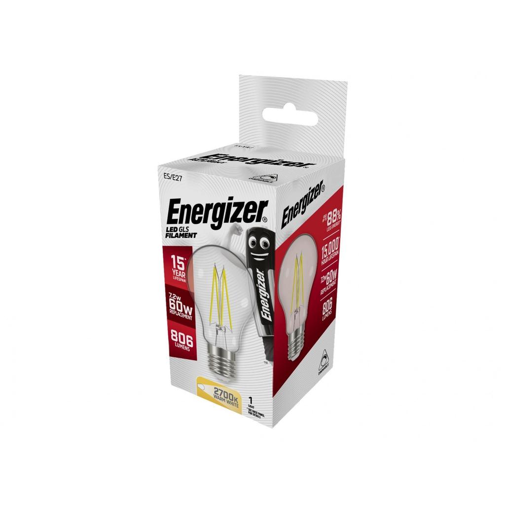 Energizer Led Gls Filament Dimmable Bulb