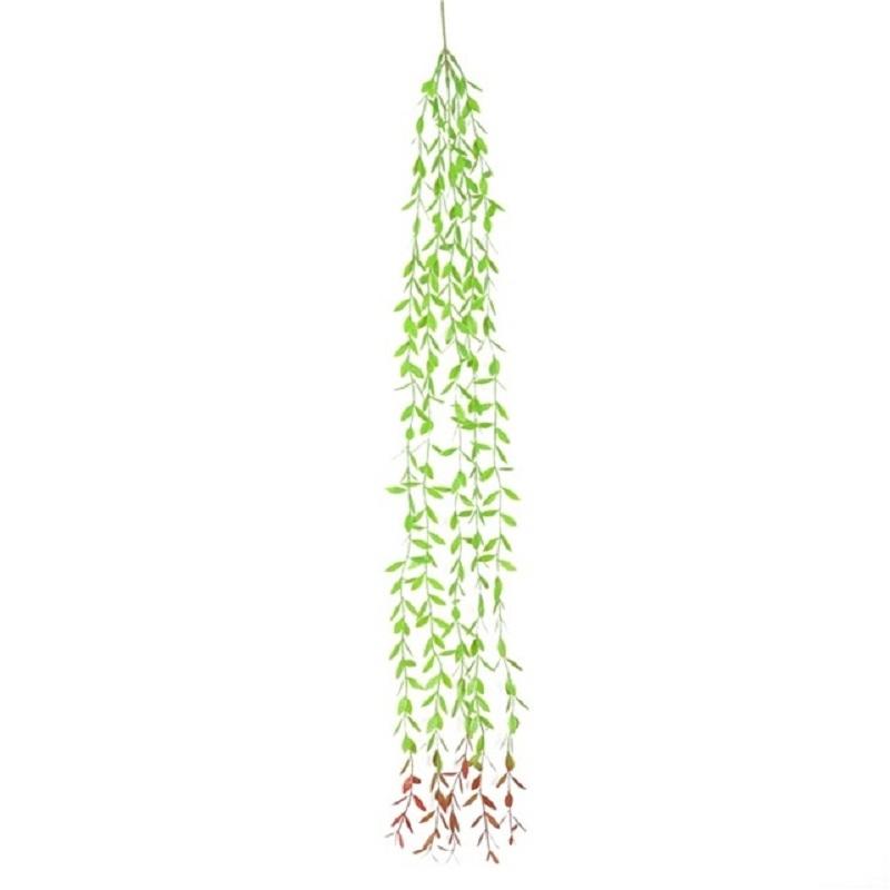 Simulation Green Leaf Diy Decoration Classic Rattan Home Willow Vine Plants