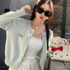 New Women Knit Cardigan Soft Cozy Sweater Autumn Winter Korean Fashion Outerwear Casual Top