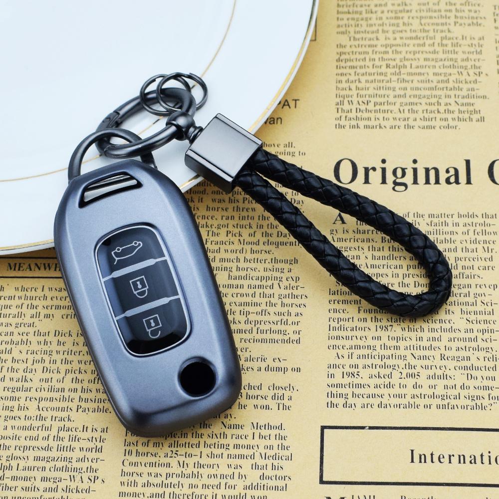 2/3 Buttons Tpu Flip Key Fob Case Cover For Renault Megane Captur Kadjar Symbol Koleos Remote Key Chain Accessory