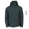 Herren Armee Kampf Softshell Kapuzen Bomberjacke