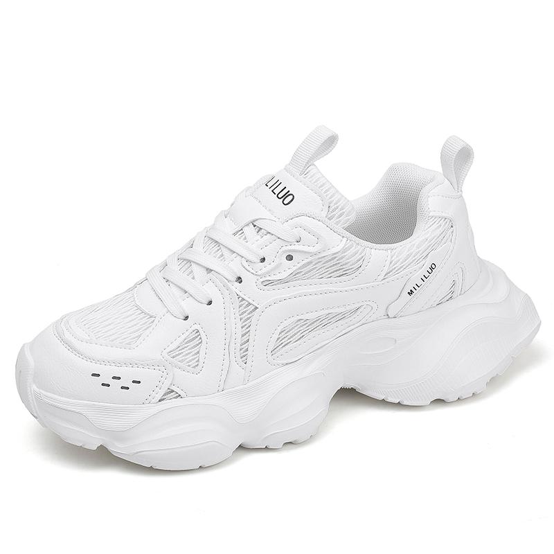 

Men s sports running shoes versatile summer fashion breathable outdoor height increase anti slip soft soles casual sports shoes 44