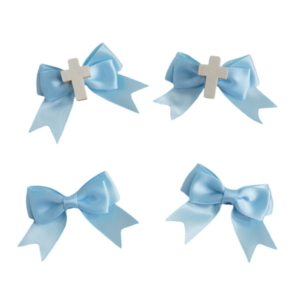 Casual Barrettes Hairpin Hair Clip Crosses 2000s Colorful Bowknot Bunches Headwear Sweet Crosses Shape